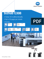 Bizhub C308 DATASHEET 1