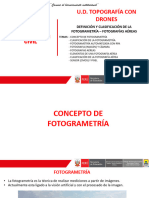 Definición y Clasificación de La Fotogrametría - Fotografías Aéreas