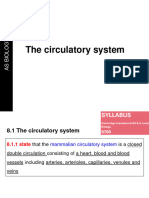 8.1 The Circulatory System