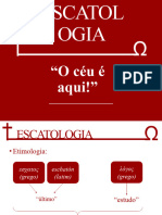 Escatologia Resumo