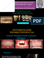 Oclusión Fisiológica Frente A Oclusión
