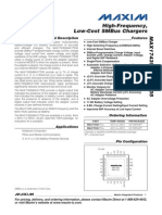 High-Frequency, Low-Cost Smbus Chargers: General Description Features