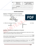 Mathématiques - Lycée de Mandoumba - Séquence N°3 - Année Scolaire 20182019 - Classe 6ème Cameroun