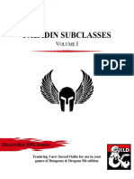 2825225-Paladin Subclasses Vol. 1 - DragonRoc RPG Design Version 1.0