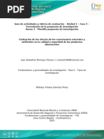 Anexo 3 - Plantilla Propuesta de Investigación