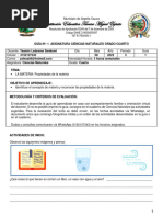 Guía No - 1-Periodo 3-Ciencias Naturales-Grado 4