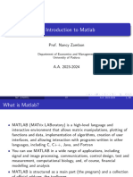 Introduction Mathlab