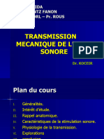 Transmission de L'onde Sonore