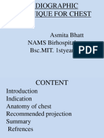 Radiography of Chest, ASMITA