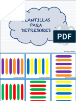 Plantillas para Depresores PDF