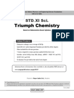 11th Science MHT Cet Triumph Chemistry Mcqs