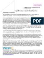 Walmart Press Release