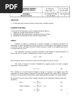 Lab4 Moment Inertia