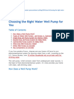 Jet Pump Vs Submercible Pump