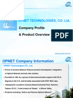 OPNET Company Profile