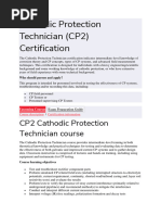 Cathodic Protection Technician