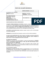 Contrato de Locação Residencial Com Seguro Fiança Porto Seguro