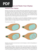 Difference Random Scan and Raster Scan Display