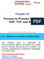 Process-to-Process Delivery: Udp, TCP, and SCTP