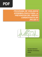 Programa de Vigilancia Epidemiológica para La Prevención Del Riesgo Cardiovascular PG-GH-7