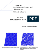 ENS167 Chapter 5 Imperfections in Solids