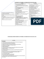 1er Cronograma de Septiembre A Diciembre 2022 - 2023