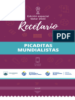 Recetario Mundialista