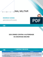 CTSP - AULA 4 - PARTE ESPECIAL - Dir - Penal Militar-Prof - Rodrigo Gomes