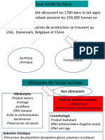 Cours N°2 Acide Lactique