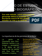 Método de Estudio Biblíco Biográfico