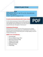 JP Raj Viknesh Advanced NDT CV