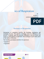 Mechanism of Respiration