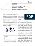 Adsorption and Decomposition of Formaldehyde On The B N Nanostructure: A Density Functional Theory Study