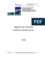 Apostila de Química Analítica Quantitativa