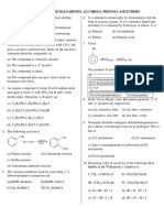 Haloalkanes and Haloarenes, Alcohols, Phenols and Ethers-31-Oct