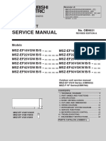 Mitsubishi Electric MSZ-EF VG Service Manual Eng