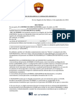 Acuerdo Formativo Jugadores 2324