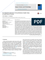 2016 - An Integrated Approach To The Preliminary Weight Sizing