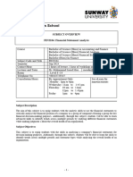 SEP 2023 FIN2104 Subject Overview