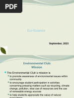 Env Club Presentation