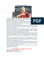 Biografi Cristiano Ronaldo