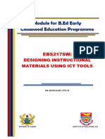 Ebs 217SW - Designing Instructional Materials Using Ict