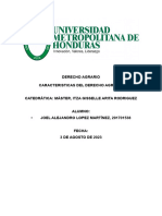 Caracteristicas Del Derecho Agrario.