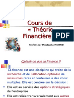 Cours de Théorie Financière 2009