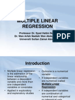 Multiple Linear Regression 2021