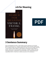 Viktor Frankl - Man's Search For Meaning