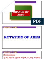 Rotation of Axis