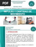 Cantidad de Movimiento e Impulso