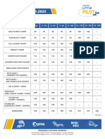 Little Pilot Price List