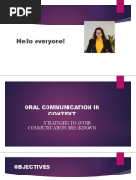 Oral Communication PPT 4